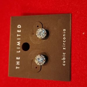 Cubic Zirconia diamond earring